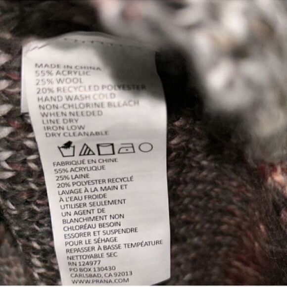 PrAna Autumn Rein Wool Blend
Oversized Turtleneck Sweater(Size XS) - Picture 8 of 9